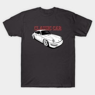 Classic Cars black and white T-Shirt